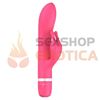 Vibrador estimulador de punto g y clitoris con 2 motores